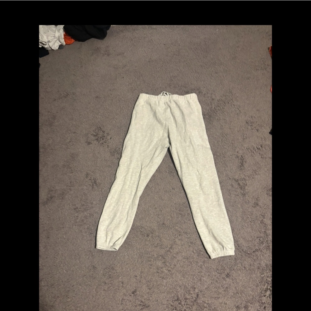 Essentials light oatmeal pants - image 3